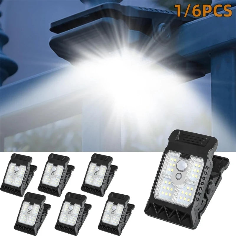 Lampara Solar Con Clip Sensor Yx 525