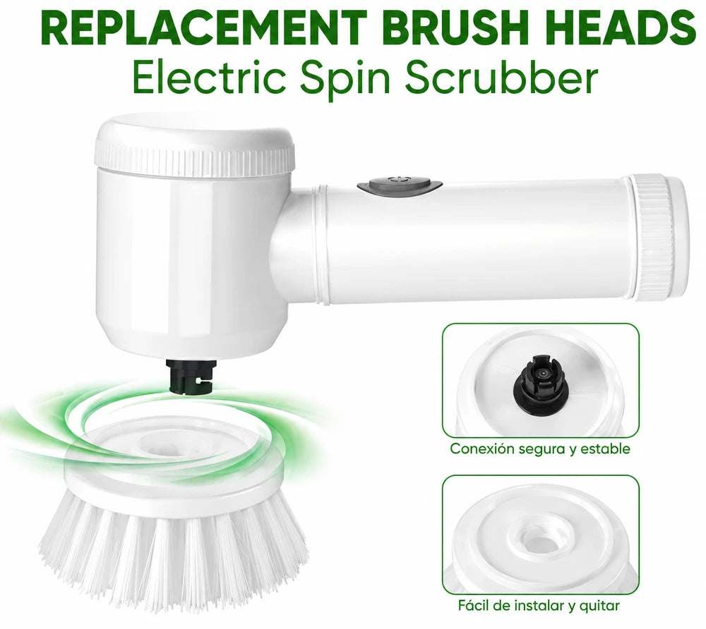 Cepillo Electrico Multifuncional para Grasa de Cocina